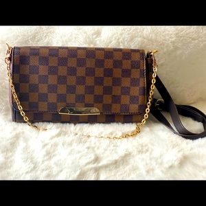 Checkered bag
